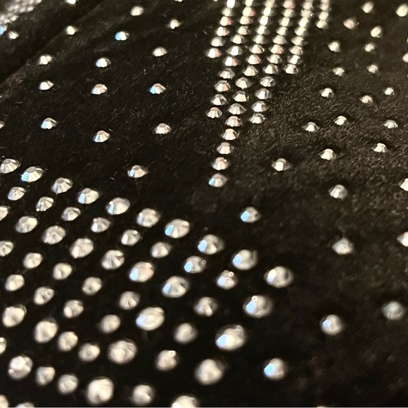 Velvet jacket w/rhinestones - Picture 5 of 14